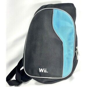 Nintendo Wii Sling Shoulder Bag Backpack Carrying Case